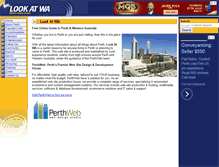 Tablet Screenshot of lookatwa.com.au